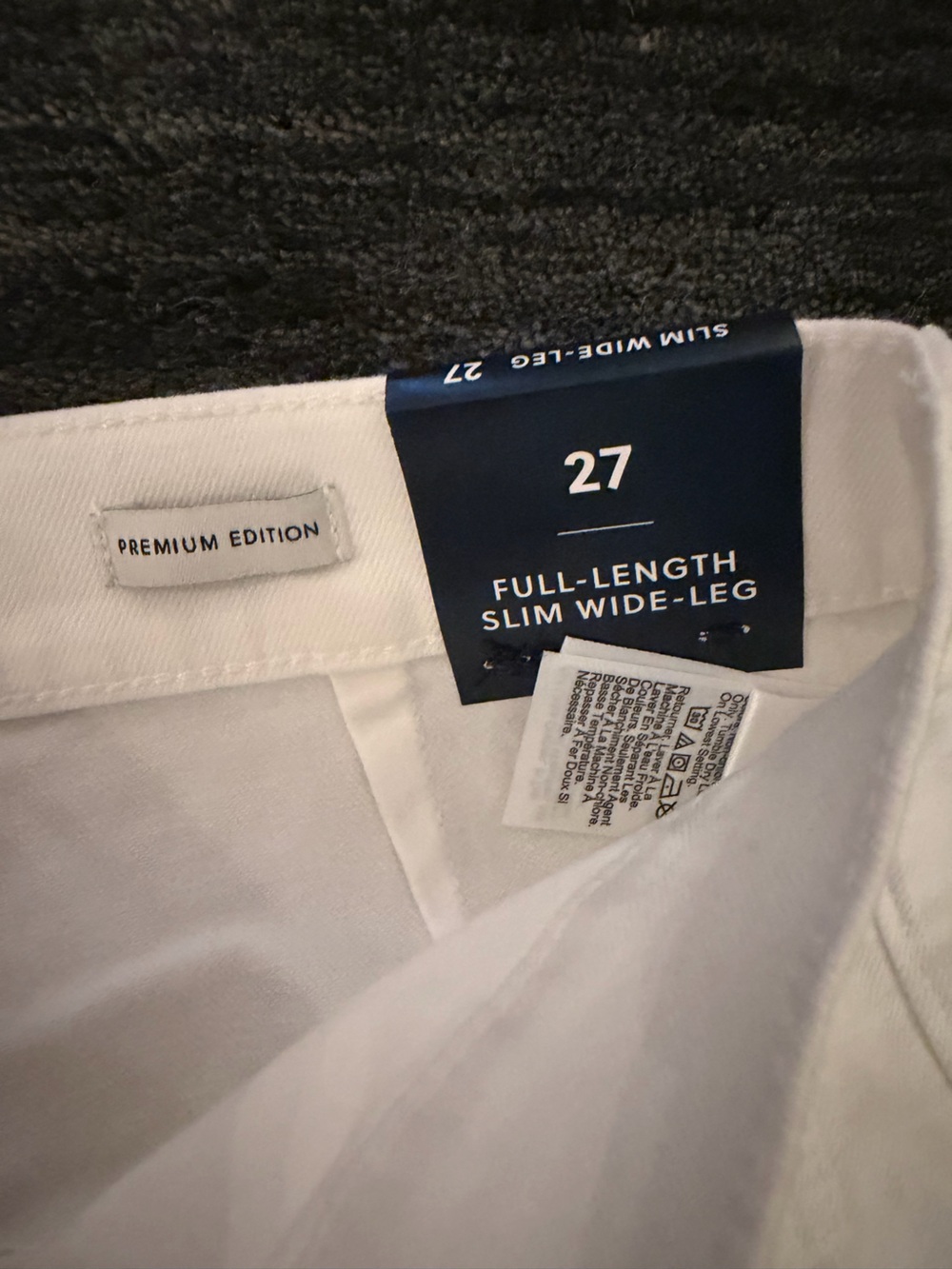 J CREW Slim wide-leg Sailor jean in all-day stretch SIZE 27 CG417 - Picture 6 of 7